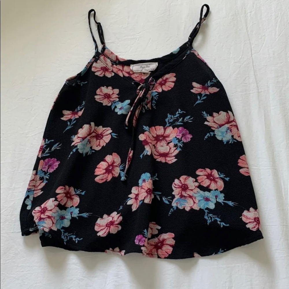 Floral tank top